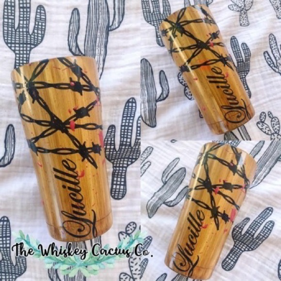 Lucille Bat Custom Tumbler - Picture 1 of 1